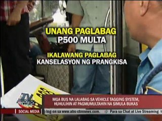 MMDA to fine violators of new tagging scheme
