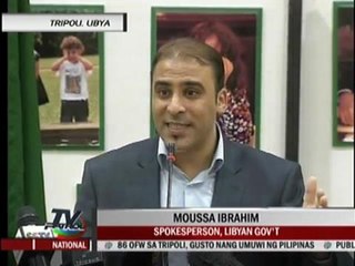 More than a thousand Pinoys trapped in Tripoli