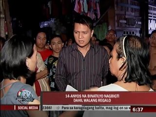 Teener had no gift, hangs self