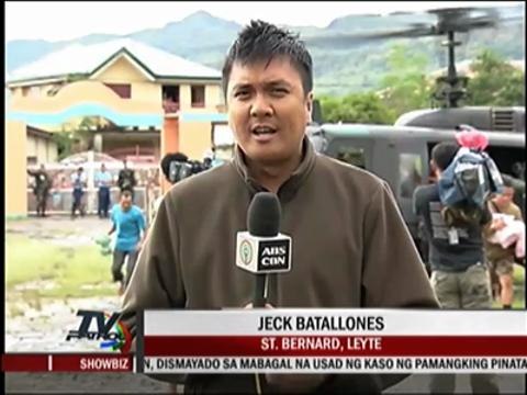 Exclusive: 200 villagers flown out of isolated S. Leyte town