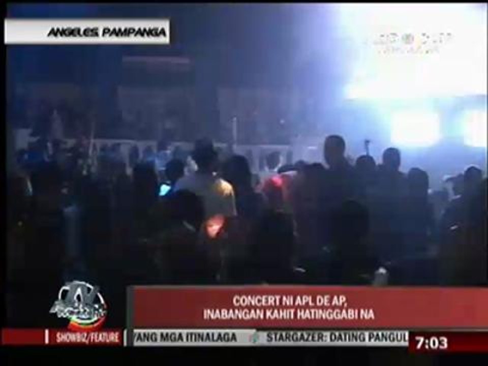 Black Eyed Peas’ apl.de.ap holds concert in Angeles City