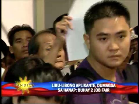 Thousands of applicants participate in Hanap Buhay 2