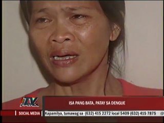 Another child dies of dengue