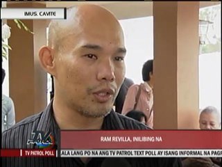 Ram Revilla brought to final resting place