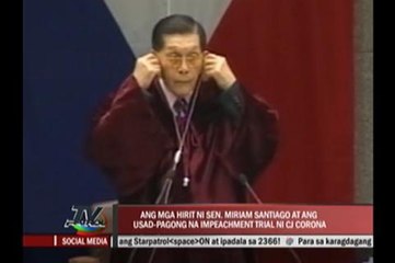 Logan reports on 'Miriam moments' in impeachment