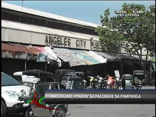 American killed in Pampanga