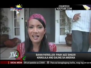 Jazz singer bats for Pinoy identity