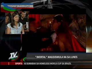 Angel excited for ‘Imortal’ premiere