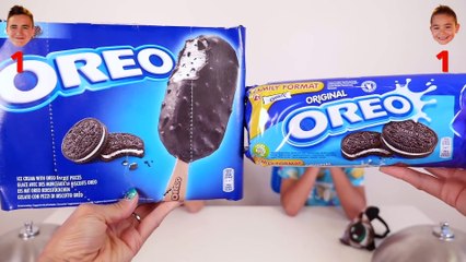 ICE CREAM vs REAL FOOD CHALLENGE !!! Vraie nourriture ou Glace