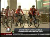 Cycling groups want more bike lanes