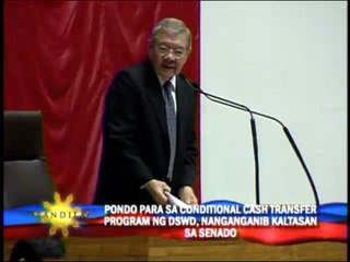 Budget for CCT faces cut in Senate