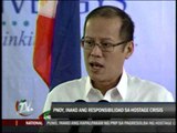 PNoy takes responsibility for bloody hostage drama