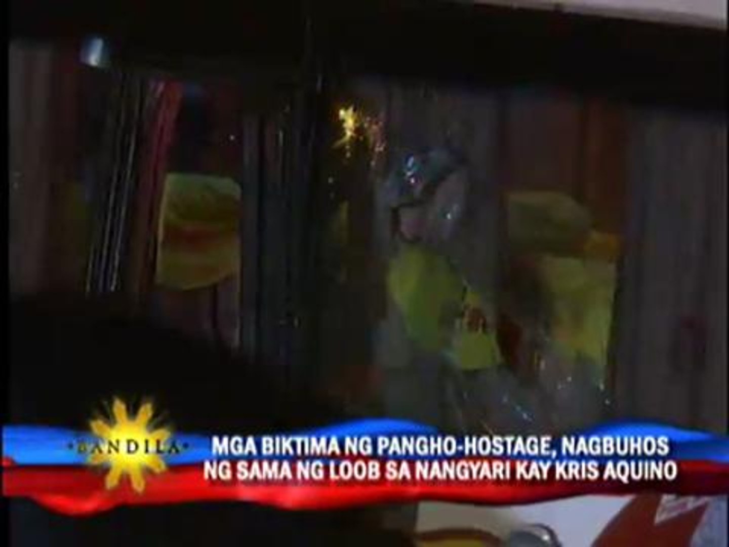 Kris Aquino visits hostage victims