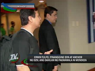 Tulfo admits interview with Mendoza before bloodbath