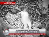 EXCL: 22-year old woman killed in Batangas