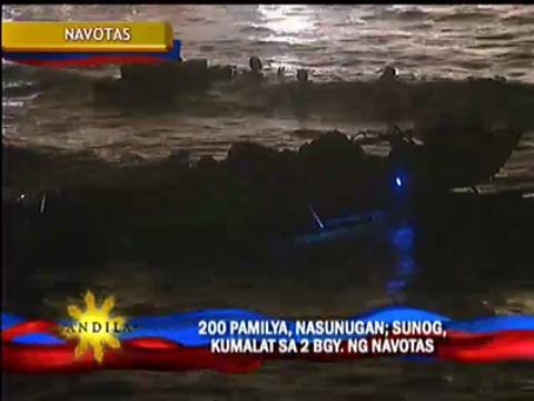 200 families lose homes in Navotas fire