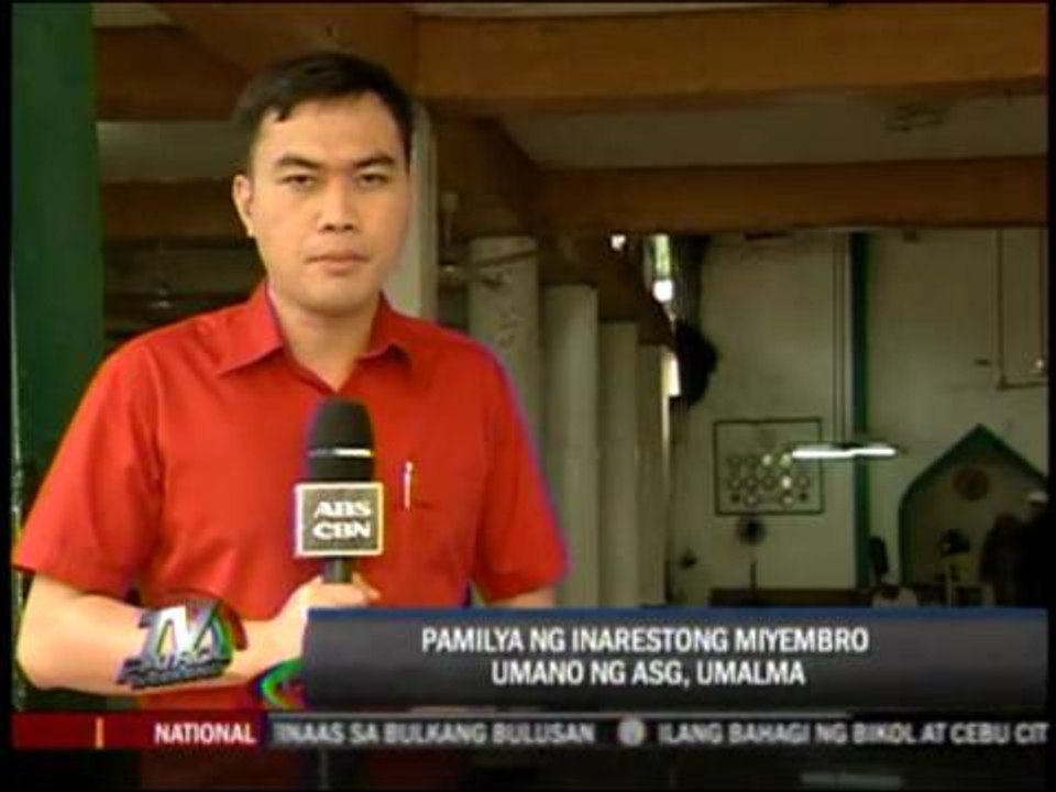 Abu Sayyaf member’s kin protest his arrest