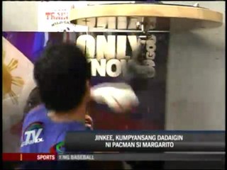 Jinkee, excited to be with Pacman in L.A.