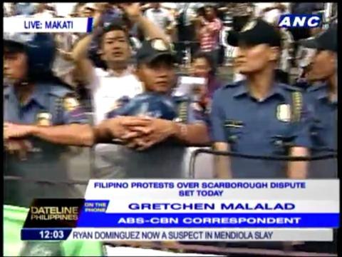 Kung Fu Fighting' protest vs China bullying