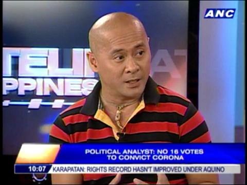 Political analyst: No 16 votes to convict Corona