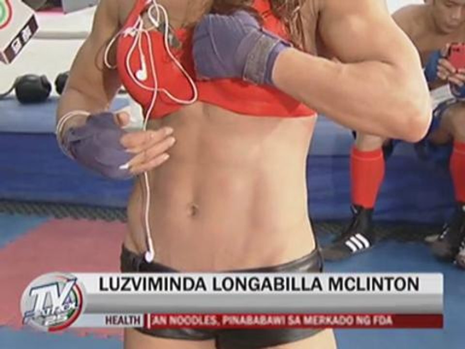 Pinay trains hard for World Bodybuilding Championships