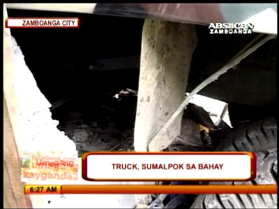 2 hurt as military truck rams house in Zambo