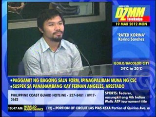 Pacquiao one-on-one with Korina