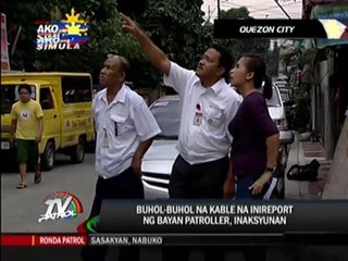 Tangled cables pose danger for residents