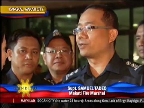 Oil leak in Makati condominium causes panic