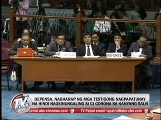 Defense attempts to prove CJ honest in SALN