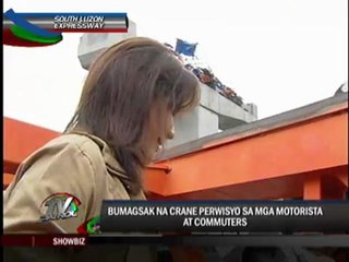 Fallen girder at Sucat Interchange hampers motorists