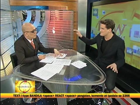 Vocal quartet 'Blake' serenade Boy Abunda