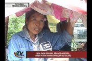 Tayasan residents stay on mountain despite flooded tents