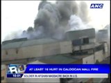 16 hurt in Caloocan mall fire