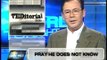Teditorial: Pray he does not know