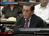 TV network execs grilled in Senate's hostage hearing