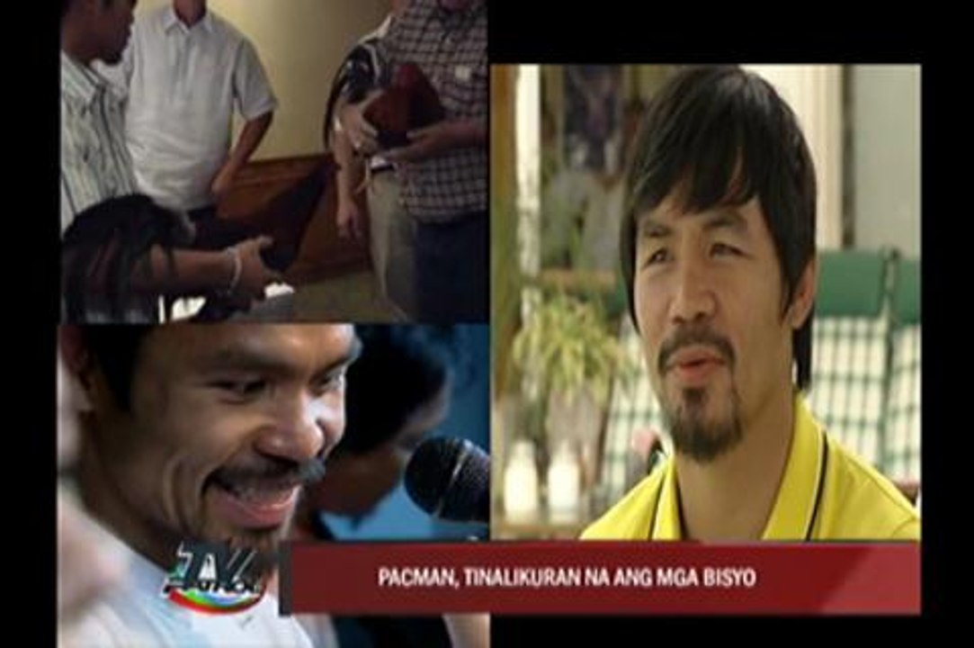 Pacman taking Bible studies seriously