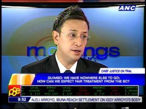 Corona got 4 free trips from PAL: Quimbo