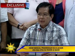 Mancao firm on testimony vs Lacson