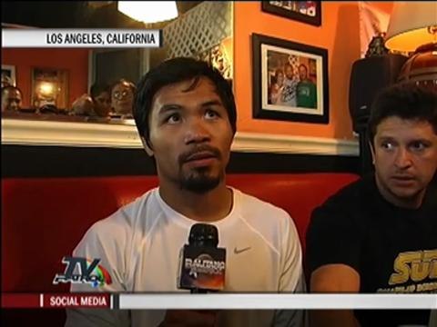 Pacquiao training draws fans to Wild Card Gym