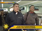 Pinoy seamen return from Japan