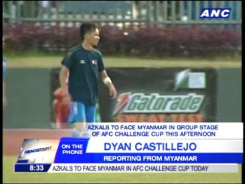 Dyan Castillejo update: Azkals ready for match vs Myanmar