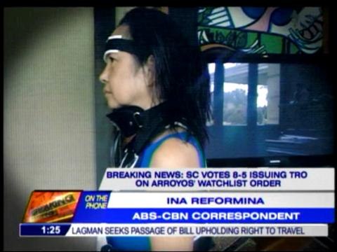 SC grants TRO on Arroyos' watchlist order