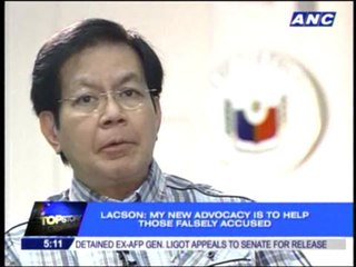 Lacson recounts year as a fugitive