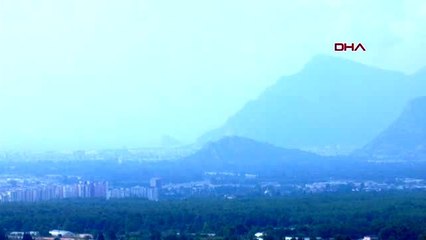 ANTALYA- NEM BULUTU ANTALYA'YI KAPLADI