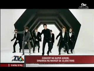 Super Junior draws 10,000 in concert