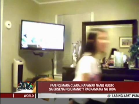 Crying YouTube fan meets 'Mara' online