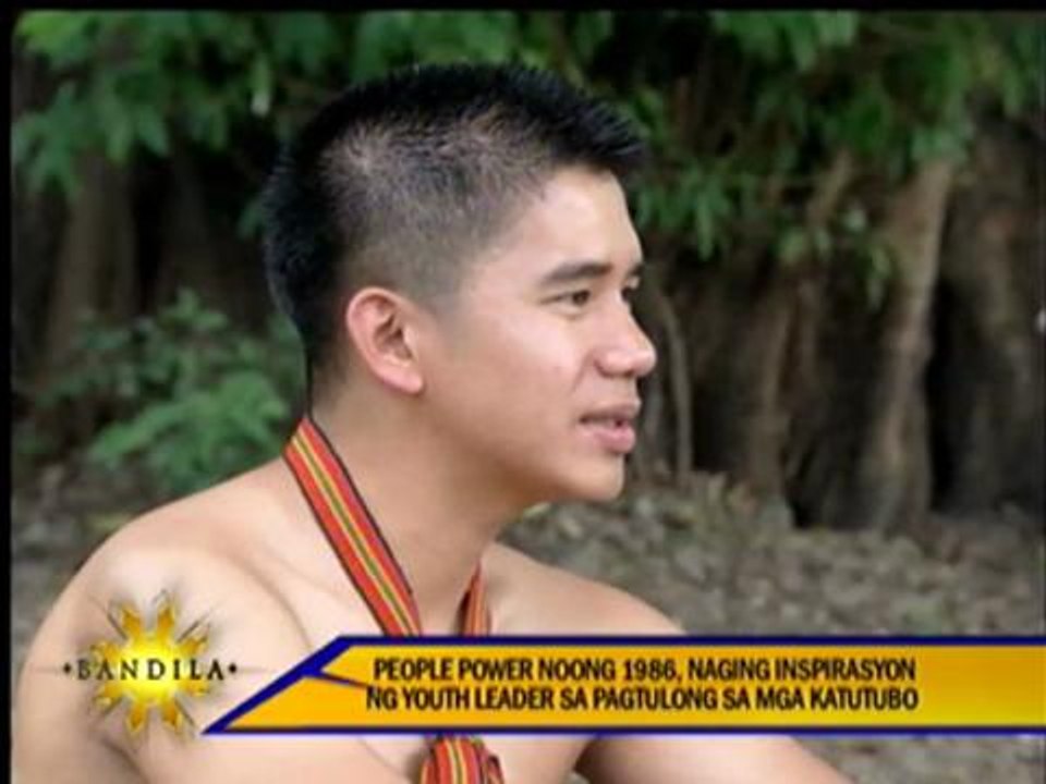 Youth leader draws inspiration from 1986 People Power