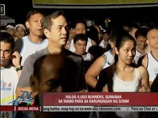 4,000 join DZMM fun run