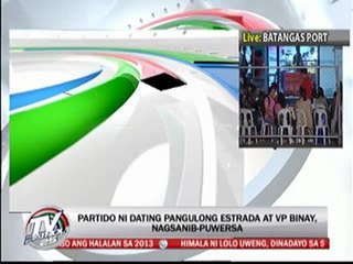 EXCL: Erap, Binay parties team up for 2013 polls
